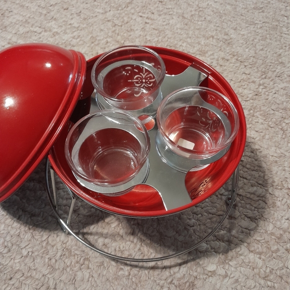 NIB Party Lite Barbeque Candle Holder - Picture 2 of 6